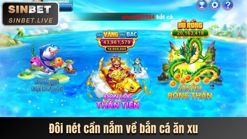 doi net can nam ve ban ca an