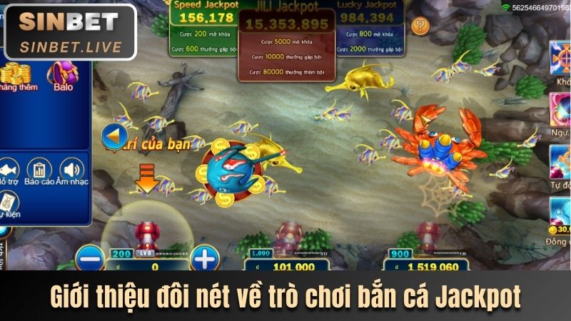 gioi thieu doi net ve tro choi ban ca jackpot