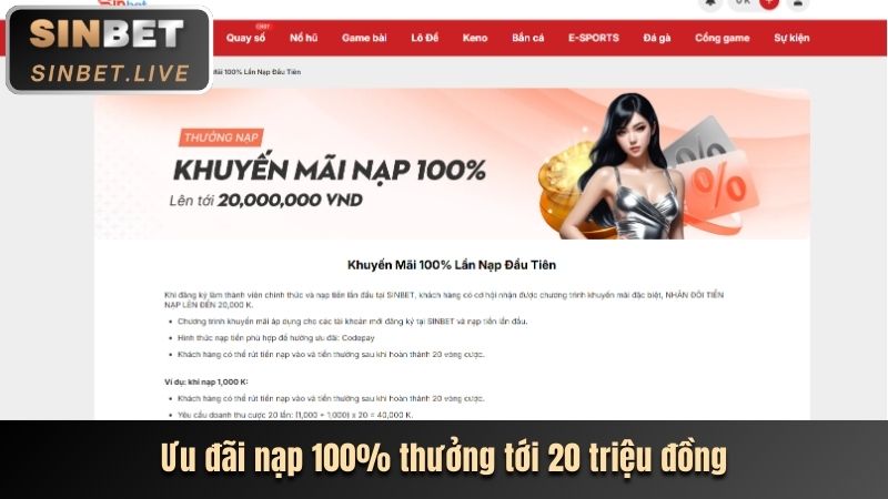 uu dai nap 100 thuong toi 20 trieu dong