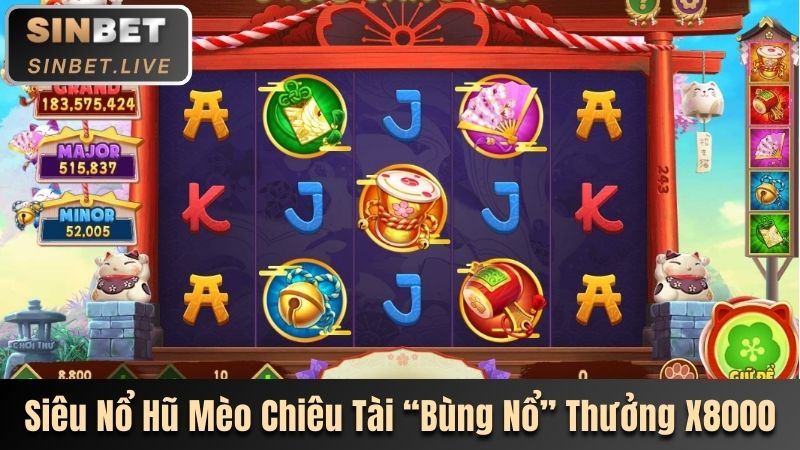 Siêu Nổ Hũ Mèo Chiêu Tài